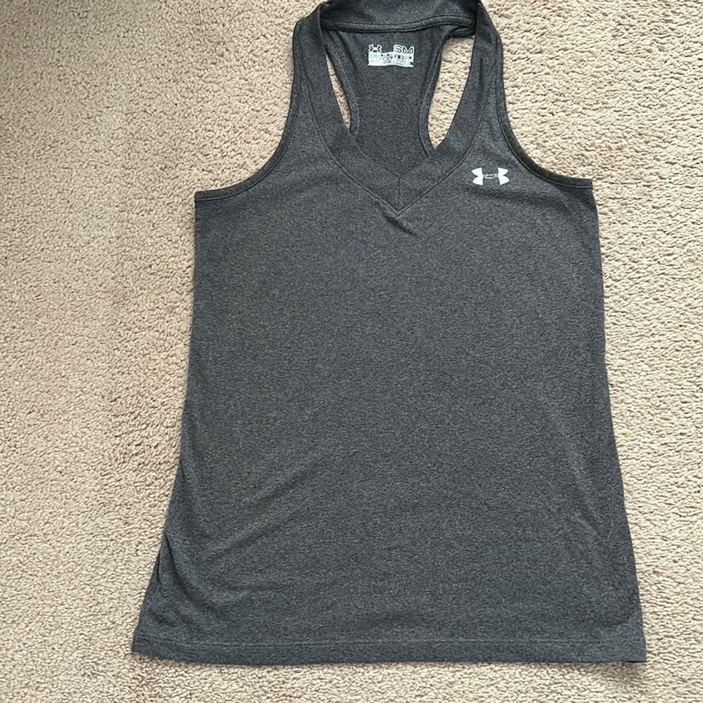 Under Armour tank grey Size small